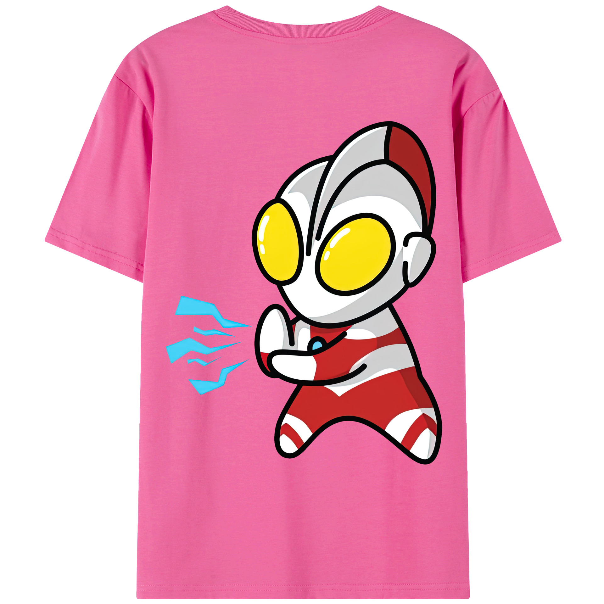 （画像用） ウルトラマン Ultraman レディース半袖Tシャツ(バックプリント)